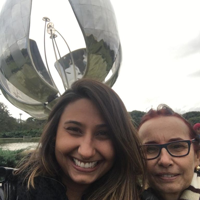 Darcy Marques e familiar